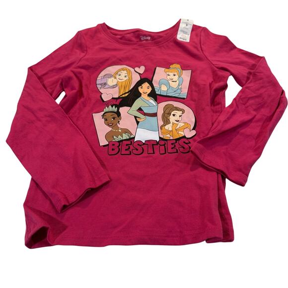 Disney Princess Jumping Beans Toddler 5 Long Sleeve Shirt NWT - Picture 1 of 4